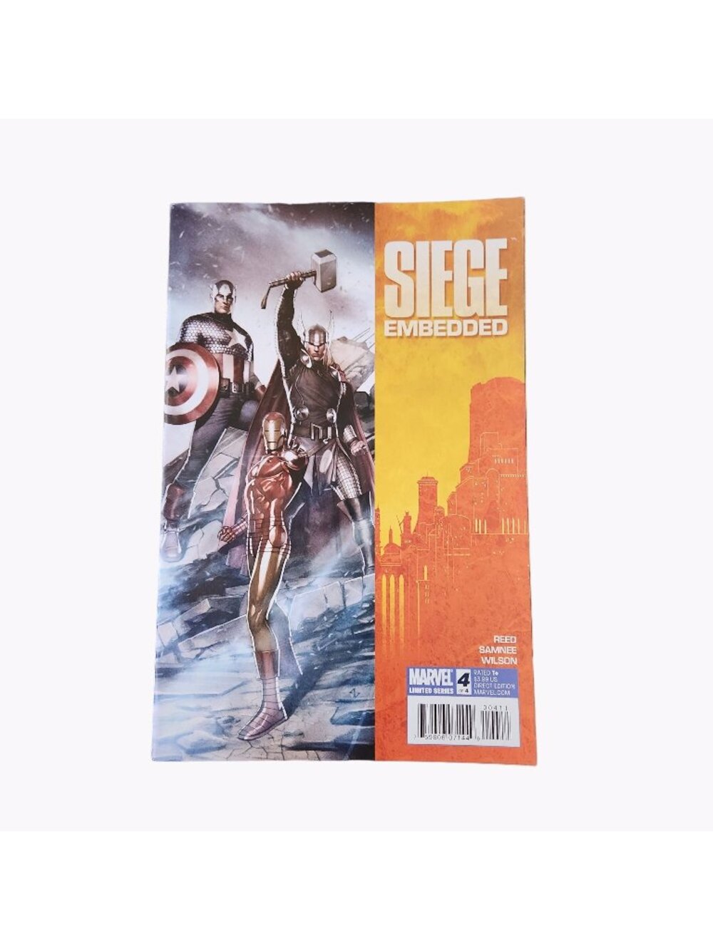 Marvel Siege: Embedded #4 2010 Comic Book Collector Bagged Boarded